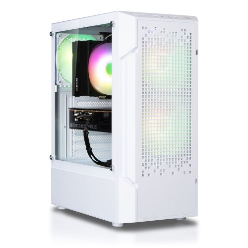 Купить Компьютер HEXO Gaming RTX4060 Pro+ (HGP-5600N4060-32S1TWHSH) White/Shadow - цена в Харькове, Киеве, Днепре, Одессе
в интернет-магазине Telemart фото