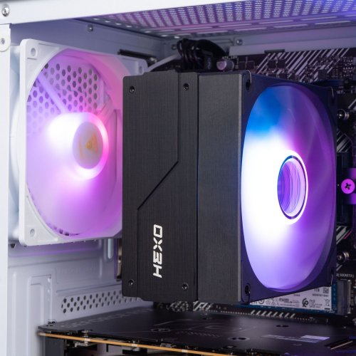 Купить Компьютер HEXO Gaming RTX4060 Pro+ (HGP-5600N4060-32S1TWHSH) White/Shadow - цена в Харькове, Киеве, Днепре, Одессе
в интернет-магазине Telemart фото