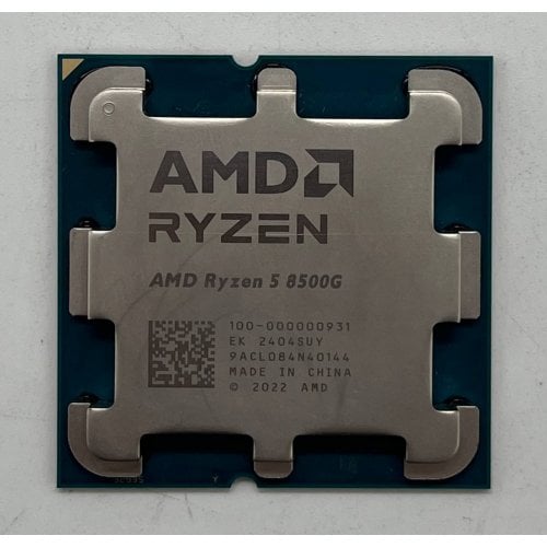 Процесор AMD Ryzen 5 8500G 3.5(5.0)GHz 16MB sAM5 Tray (100-000000931) (Відновлено продавцем, 699203) купити з перевіркою сумісності: огляд, характеристики, ціна у Києві, Львові, Вінниці, Хмельницькому, Івано-Франківську, Україні | інтернет-магазин TELEMART.UA фото