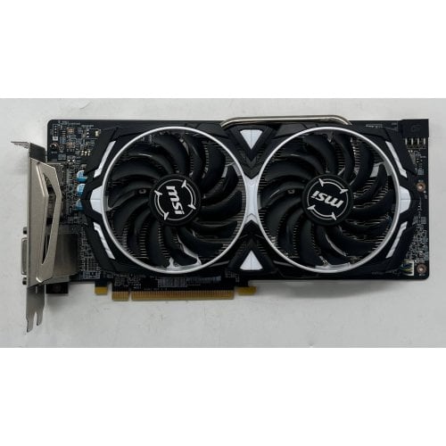 Купить Видеокарта MSI Radeon RX 580 ARMOR OC 8192MB (RX 580 ARMOR 8G OC) (Восстановлено продавцом, 699210) с проверкой совместимости: обзор, характеристики, цена в Киеве, Днепре, Одессе, Харькове, Украине | интернет-магазин TELEMART.UA фото