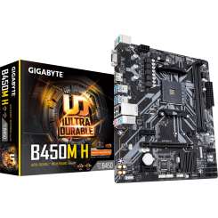 Материнська плата Gigabyte B450M H (sAM4, AMD B450) (Відновлено продавцем, 699399)