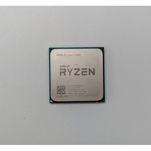 Процесор AMD Ryzen 5 2600 3.4(3.9)GHz 16MB sAM4 Box (YD2600BBAFBOX) (Відновлено продавцем, 699409) купити з перевіркою сумісності: огляд, характеристики, ціна у Києві, Львові, Вінниці, Хмельницькому, Івано-Франківську, Україні | інтернет-магазин TELEMART.UA фото