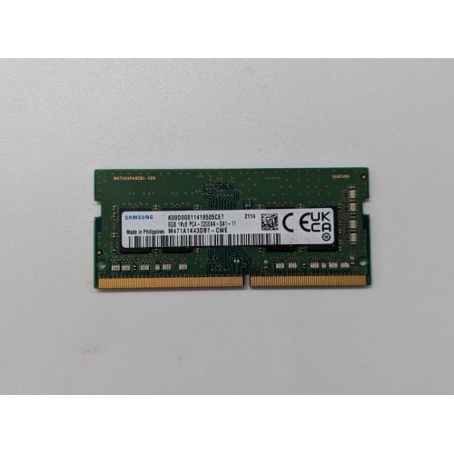 Озп Samsung SODIMM DDR4 8GB 3200Mhz (M471A1K43DB1-CWE) (Відновлено продавцем, 699430) купити з перевіркою сумісності: огляд, характеристики, ціна у Києві, Львові, Вінниці, Хмельницькому, Івано-Франківську, Україні | інтернет-магазин TELEMART.UA фото