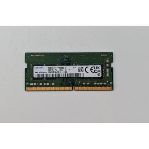 Озп Samsung SODIMM DDR4 8GB 3200Mhz (M471A1K43DB1-CWE) (Відновлено продавцем, 699432) купити з перевіркою сумісності: огляд, характеристики, ціна у Києві, Львові, Вінниці, Хмельницькому, Івано-Франківську, Україні | інтернет-магазин TELEMART.UA фото