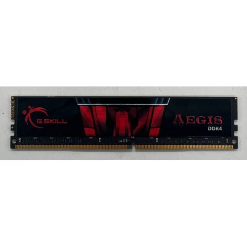 Купить Озу G.Skill DDR4 8GB 3000Mhz Aegis (F4-3000C16S-8GISB) (Восстановлено продавцом, 699732) с проверкой совместимости: обзор, характеристики, цена в Киеве, Днепре, Одессе, Харькове, Украине | интернет-магазин TELEMART.UA фото