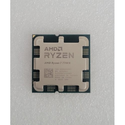 Уцінка процесор AMD Ryzen 7 7700X 4.5(5.4)GHz 32MB sAM5 Box (100-100000591WOF) (Сліди використання, 699765) купити з перевіркою сумісності: огляд, характеристики, ціна у Києві, Львові, Вінниці, Хмельницькому, Івано-Франківську, Україні | інтернет-магазин TELEMART.UA фото