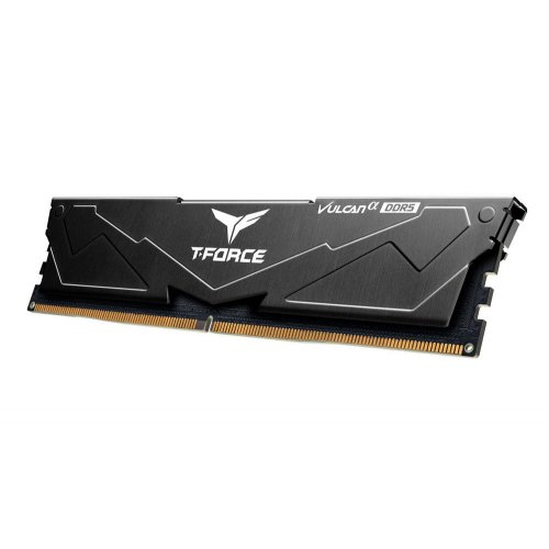 Фото ОЗП Team DDR5 32GB (2x16GB) 6000MHz T-Force Vulcan Black (FLABD532G6000HC38ADC01)