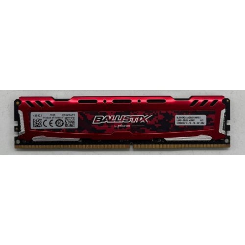 Купить Озу Crucial DDR4 8GB 3200Mhz Ballistix Sport LT Red (BLS8G4D32AESEK) (Восстановлено продавцом, 700367) с проверкой совместимости: обзор, характеристики, цена в Киеве, Днепре, Одессе, Харькове, Украине | интернет-магазин TELEMART.UA фото