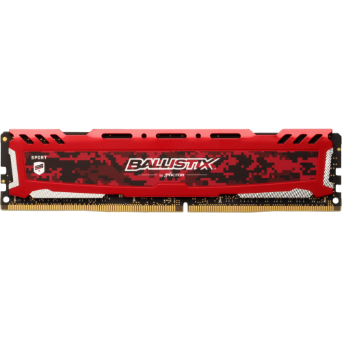 Купить Озу Crucial DDR4 8GB 3200Mhz Ballistix Sport LT Red (BLS8G4D32AESEK) (Восстановлено продавцом, 700374) с проверкой совместимости: обзор, характеристики, цена в Киеве, Днепре, Одессе, Харькове, Украине | интернет-магазин TELEMART.UA фото