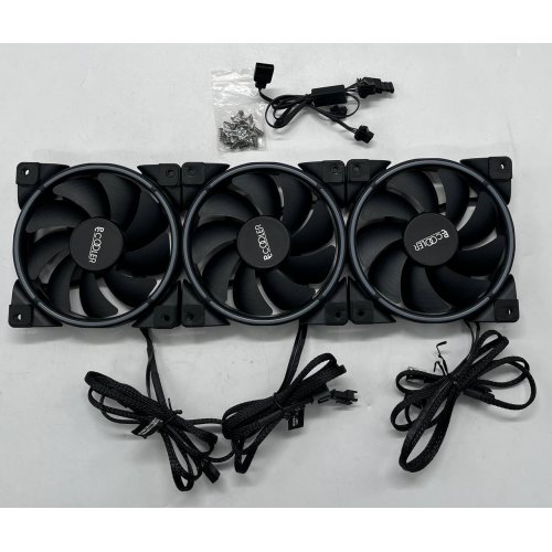 Купить Набор кулеров для корпуса PCCooler Corona 3-in-1 FRGB Kit (Восстановлено продавцом, 700440) с проверкой совместимости: обзор, характеристики, цена в Киеве, Днепре, Одессе, Харькове, Украине | интернет-магазин TELEMART.UA фото