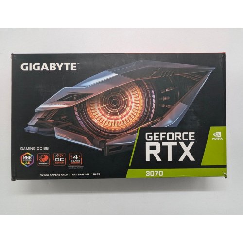 Купить Видеокарта Gigabyte GeForce RTX 3070 Gaming OC 8192MB (GV-N3070GAMING OC-8GD 2.0) (Восстановлено продавцом, 700824) с проверкой совместимости: обзор, характеристики, цена в Киеве, Днепре, Одессе, Харькове, Украине | интернет-магазин TELEMART.UA фото