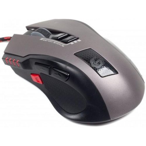 Купити Миша Gembird MUSG-004 Black/Gray - ціна в Києві, Львові, Вінниці, Хмельницькому, Франківську, Україні | інтернет-магазин TELEMART.UA фото