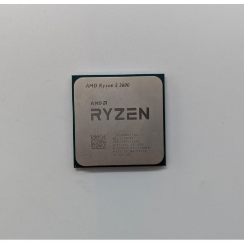 Процесор AMD Ryzen 5 3600 3.6(4.2)GHz 32MB sAM4 Tray (100-000000031) (Відновлено продавцем, 700973) купити з перевіркою сумісності: огляд, характеристики, ціна у Києві, Львові, Вінниці, Хмельницькому, Івано-Франківську, Україні | інтернет-магазин TELEMART.UA фото