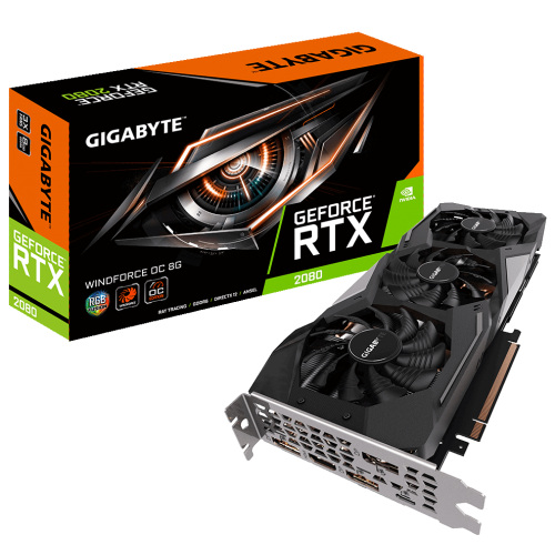 Купить Видеокарта Gigabyte GeForce RTX 2080 WindForce OC 8192MB (GV-N2080WF3OC-8GC) (Восстановлено продавцом, 701038) с проверкой совместимости: обзор, характеристики, цена в Киеве, Днепре, Одессе, Харькове, Украине | интернет-магазин TELEMART.UA фото