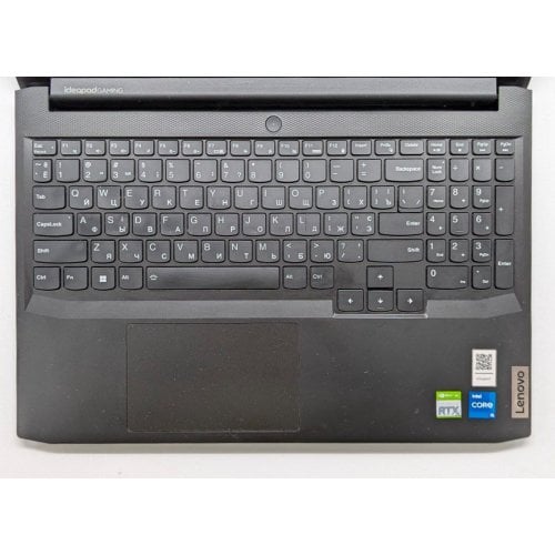 Купити Ноутбук Lenovo IdeaPad Gaming 3 15IHU6 (82K10190RA) Shadow Black (Відновлено продавцем, 701099) - ціна в Києві, Львові, Вінниці, Хмельницькому, Франківську, Україні | інтернет-магазин TELEMART.UA фото