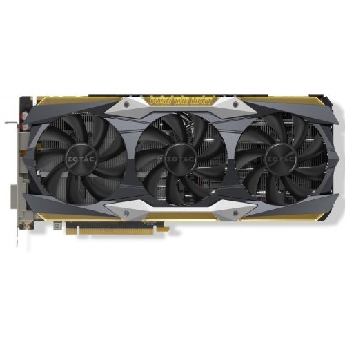 Фото Видеокарта Zotac Geforce GTX 1080 TI AMP Extreme Core Edition 11264MB (ZT-P10810F-10P)