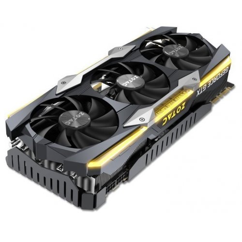 Фото Видеокарта Zotac Geforce GTX 1080 TI AMP Extreme Core Edition 11264MB (ZT-P10810F-10P)