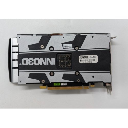 Купить Видеокарта Inno3D GeForce RTX 2060 Gaming OC X2 6144MB (N20602-06D6X-1710VA15L) (Восстановлено продавцом, 701365) с проверкой совместимости: обзор, характеристики, цена в Киеве, Днепре, Одессе, Харькове, Украине | интернет-магазин TELEMART.UA фото