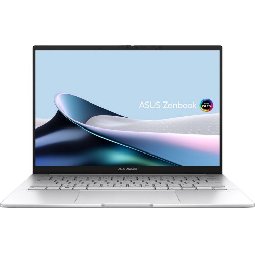 Купити Ноутбук Asus Zenbook 14 OLED UX3405MA-QD054W (90NB11R2-M002D0) Foggy Silver - ціна в Києві, Львові, Вінниці, Хмельницькому, Франківську, Україні | інтернет-магазин TELEMART.UA фото