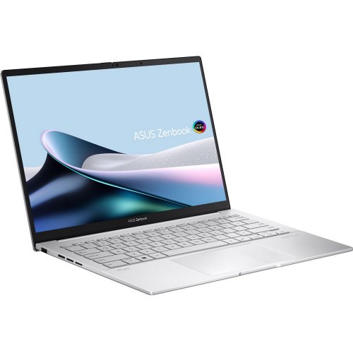 Купити Ноутбук Asus Zenbook 14 OLED UX3405MA-QD054W (90NB11R2-M002D0) Foggy Silver - ціна в Києві, Львові, Вінниці, Хмельницькому, Франківську, Україні | інтернет-магазин TELEMART.UA фото