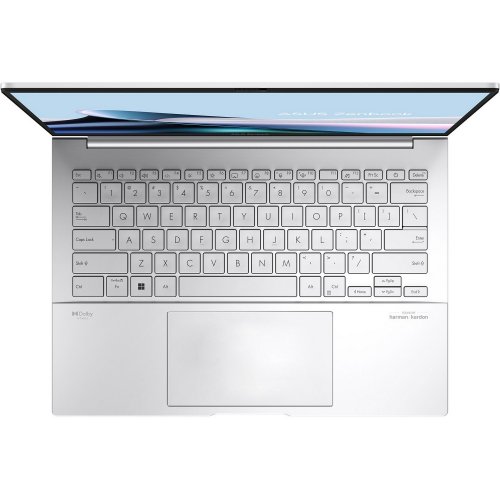 Купити Ноутбук Asus Zenbook 14 OLED UX3405MA-QD054W (90NB11R2-M002D0) Foggy Silver - ціна в Києві, Львові, Вінниці, Хмельницькому, Франківську, Україні | інтернет-магазин TELEMART.UA фото