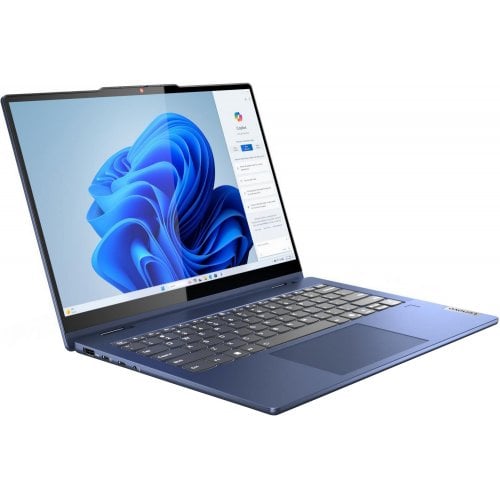 Купить Ноутбук Lenovo IdeaPad 5 2-in-1 14IRH9 (83KX0049RA) Cosmic Blue - цена в Харькове, Киеве, Днепре, Одессе
в интернет-магазине Telemart фото