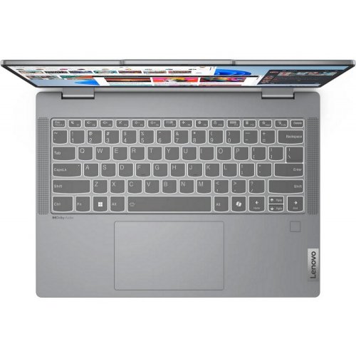 Купить Ноутбук Lenovo IdeaPad 5 2-in-1 14IRH9 (83KX0047RA) Luna Grey - цена в Харькове, Киеве, Днепре, Одессе
в интернет-магазине Telemart фото