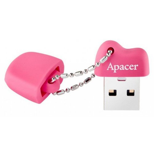 Купить Накопитель Apacer AH118 16GB USB 2.0 Pink (AP16GAH118P-1) - цена в Харькове, Киеве, Днепре, Одессе
в интернет-магазине Telemart фото