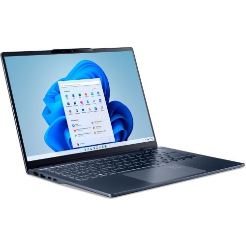 Купить Ноутбук Acer Swift 14 AI SF14-51 (NX.J2KEU.001) Steam Blue - цена в Харькове, Киеве, Днепре, Одессе
в интернет-магазине Telemart фото