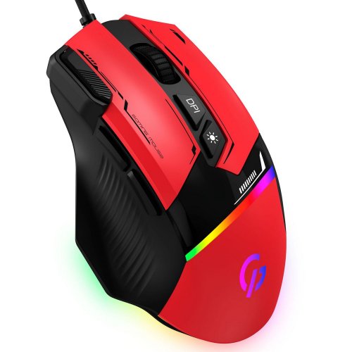 Купити Миша GamePro GM300 USB Red/Black - ціна в Києві, Львові, Вінниці, Хмельницькому, Франківську, Україні | інтернет-магазин TELEMART.UA фото