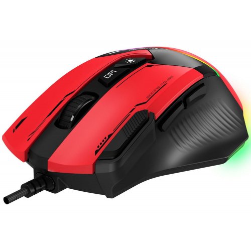 Купити Миша GamePro GM300 USB Red/Black - ціна в Києві, Львові, Вінниці, Хмельницькому, Франківську, Україні | інтернет-магазин TELEMART.UA фото