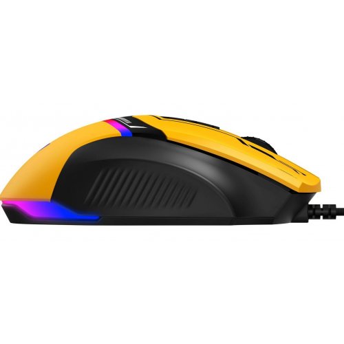 Купить Мышка GamePro GM300 USB Yellow/Black - цена в Харькове, Киеве, Днепре, Одессе
в интернет-магазине Telemart фото