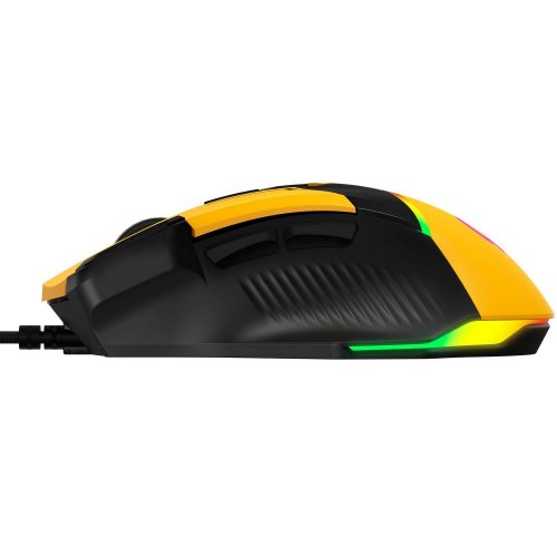 Купить Мышка GamePro GM300 USB Yellow/Black - цена в Харькове, Киеве, Днепре, Одессе
в интернет-магазине Telemart фото