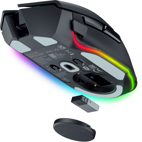 Купить Мышка Razer Basilisk V3 Pro 35K Wireless (RZ01-05240100-R3G1) Black - цена в Харькове, Киеве, Днепре, Одессе
в интернет-магазине Telemart фото