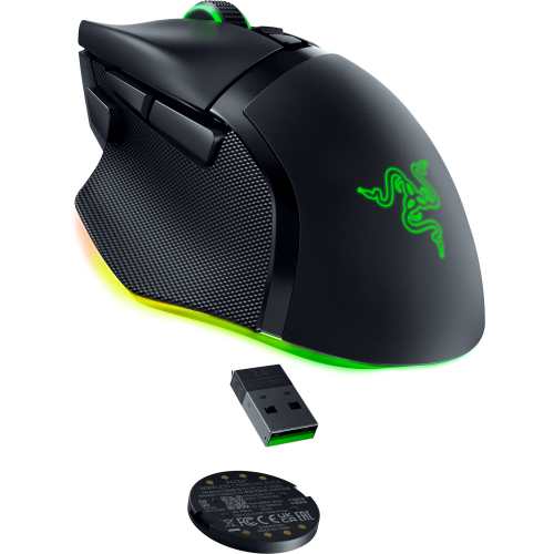 Купить Мышка Razer Basilisk V3 Pro 35K Wireless (RZ01-05240100-R3G1) Black - цена в Харькове, Киеве, Днепре, Одессе
в интернет-магазине Telemart фото