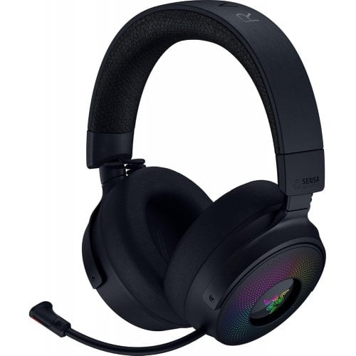 Купить Наушники Razer Kraken V4 Pro Wireless (RZ04-05160100-R3M1) Black - цена в Харькове, Киеве, Днепре, Одессе
в интернет-магазине Telemart фото