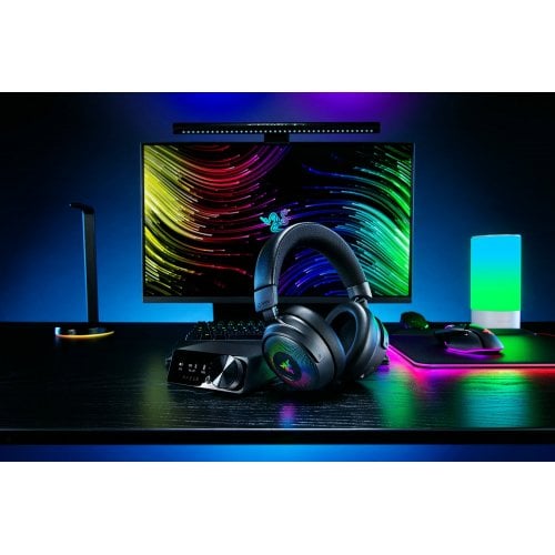 Купить Наушники Razer Kraken V4 Pro Wireless (RZ04-05160100-R3M1) Black - цена в Харькове, Киеве, Днепре, Одессе
в интернет-магазине Telemart фото