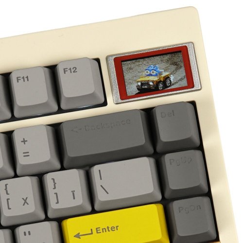 Купити Клавіатура EPOMAKER TH80 Pro V2 RGB Mechanical Wisteria Tactile Switch Hot-Swap (TH80-PROV2-W-WT) White - ціна в Києві, Львові, Вінниці, Хмельницькому, Франківську, Україні | інтернет-магазин TELEMART.UA фото