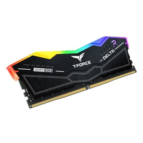 Купить ОЗУ Team DDR5 32GB (2x16GB) 7200MHz T-Force Delta RGB Black (FF3D532G7200HC34ADC01) с проверкой совместимости: обзор, характеристики, цена в Киеве, Днепре, Одессе, Харькове, Украине | интернет-магазин TELEMART.UA фото