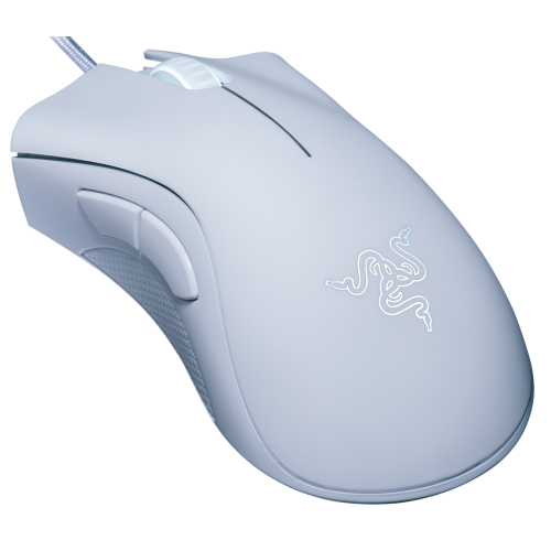 Купити Уцінка миша Razer DeathAdder Essential (RZ01-03850200-R3U1) White (вскрита упаковка, 702375) - ціна в Києві, Львові, Вінниці, Хмельницькому, Франківську, Україні | інтернет-магазин TELEMART.UA фото