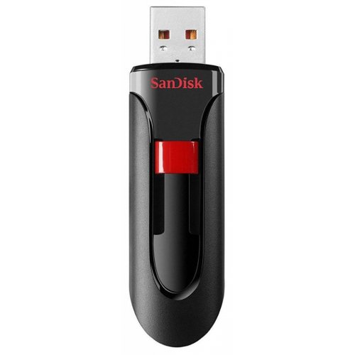 Накопитель SanDisk Glide 256GB USB 3.0 Black (SDCZ60-256G-B35) купить в Украине: Киев, Днепр, Харьков, Одесса  | Низкая цена, отзывы, характеристики от TELEMART фото
