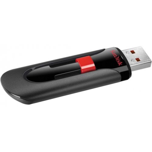 Накопитель SanDisk Glide 256GB USB 3.0 Black (SDCZ60-256G-B35) купить в Украине: Киев, Днепр, Харьков, Одесса  | Низкая цена, отзывы, характеристики от TELEMART фото
