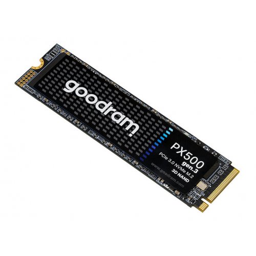 SSD-диск GoodRAM PX500 Gen.3 3D NAND 2TB M.2 (2280 PCI-E) NVMe x4 (SSDPR-PX500-02T-80-G3) купити з перевіркою сумісності: огляд, характеристики, ціна у Києві, Львові, Вінниці, Хмельницькому, Івано-Франківську, Україні | інтернет-магазин TELEMART.UA фото