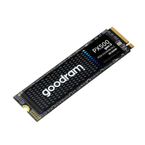 SSD-диск GoodRAM PX500 Gen.3 3D NAND 2TB M.2 (2280 PCI-E) NVMe x4 (SSDPR-PX500-02T-80-G3) купити з перевіркою сумісності: огляд, характеристики, ціна у Києві, Львові, Вінниці, Хмельницькому, Івано-Франківську, Україні | інтернет-магазин TELEMART.UA фото