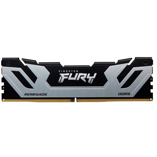 ОЗП Kingston CUDIMM DDR5 24GB 8400Mhz FURY Renegade Silver/Black (KF584CU40RS-24) купити з перевіркою сумісності: огляд, характеристики, ціна у Києві, Львові, Вінниці, Хмельницькому, Івано-Франківську, Україні | інтернет-магазин TELEMART.UA фото