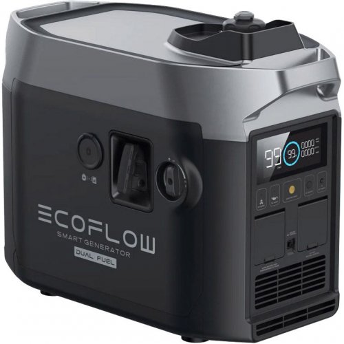 Купить Генератор двухтопливный EcoFlow Smart Generator Dual Fuel (GasEBDUAL-EU) - цена в Харькове, Киеве, Днепре, Одессе
в интернет-магазине Telemart фото