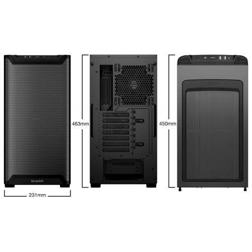 Купить Корпус Be Quiet! Pure Base 501 Airflow без БП (BG074) Black с проверкой совместимости: обзор, характеристики, цена в Киеве, Днепре, Одессе, Харькове, Украине | интернет-магазин TELEMART.UA фото