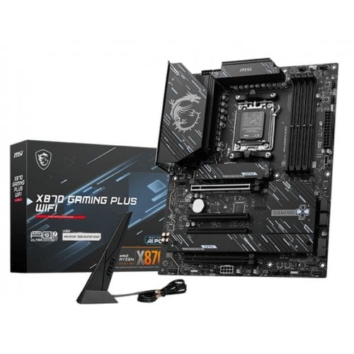 Photo Motherboard MSI X870 GAMING PLUS WIFI (sAM5, AMD X870)