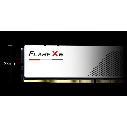 ОЗП G.Skill DDR5 32GB (2x16GB) 6000Mhz Flare X5 White (F5-6000J2836G16GX2-FX5W) купити з перевіркою сумісності: огляд, характеристики, ціна у Києві, Львові, Вінниці, Хмельницькому, Івано-Франківську, Україні | інтернет-магазин TELEMART.UA фото