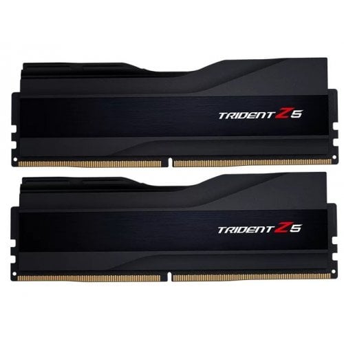 Купить ОЗУ G.Skill DDR5 48GB (2x24GB) 7200Mhz Trident Z5 Black (F5-7200J3646F24GX2-TZ5K) с проверкой совместимости: обзор, характеристики, цена в Киеве, Днепре, Одессе, Харькове, Украине | интернет-магазин TELEMART.UA фото